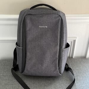 Hanke Laptop Backpack Gray Travel Anti-theft Padded Straps